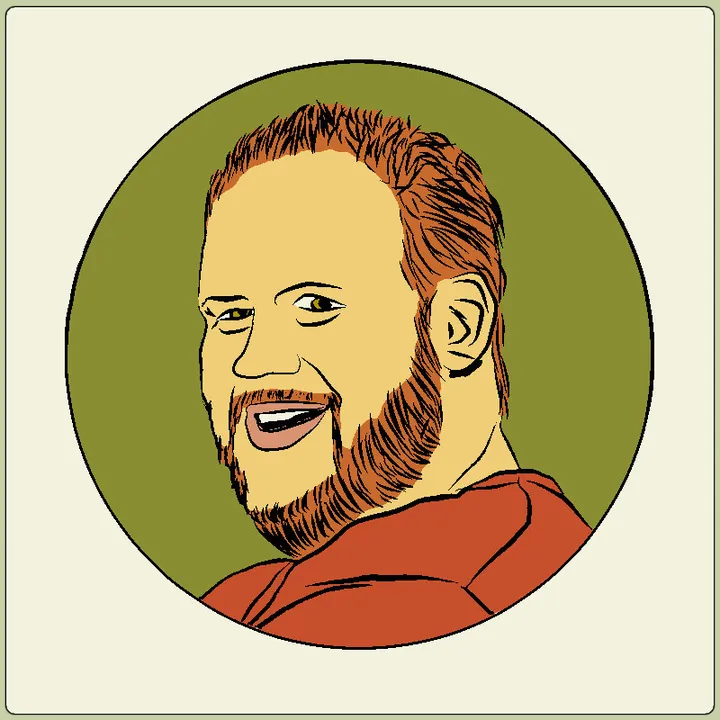 Cover of cartoonified musician